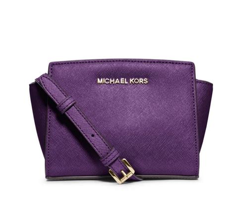 michael kors lavender mist purse|Michael Kors purple crossbody purse.